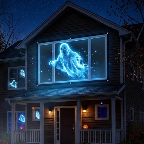 Holographic rear projection - holographic,